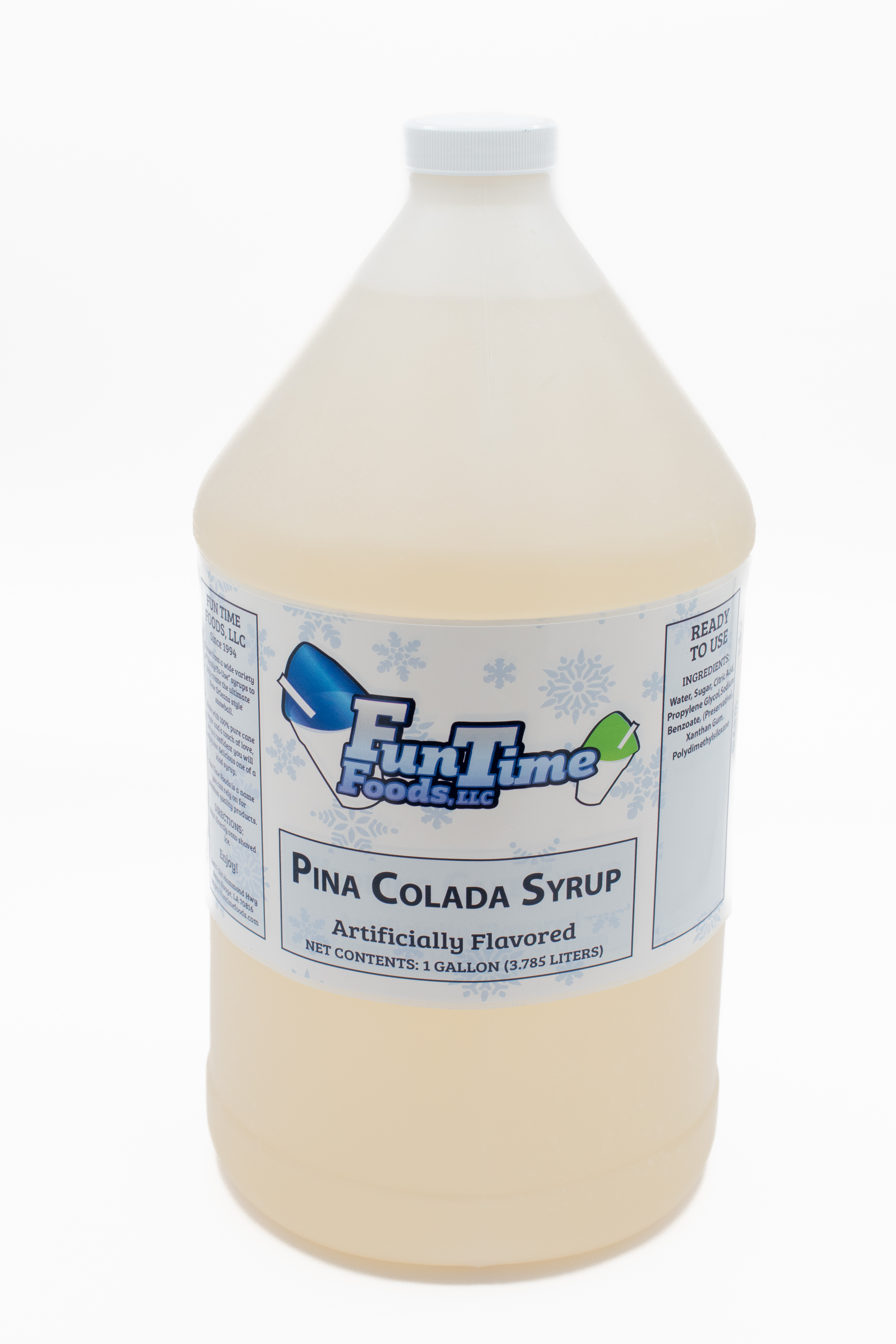 Pina Colada Snowball Syrup
