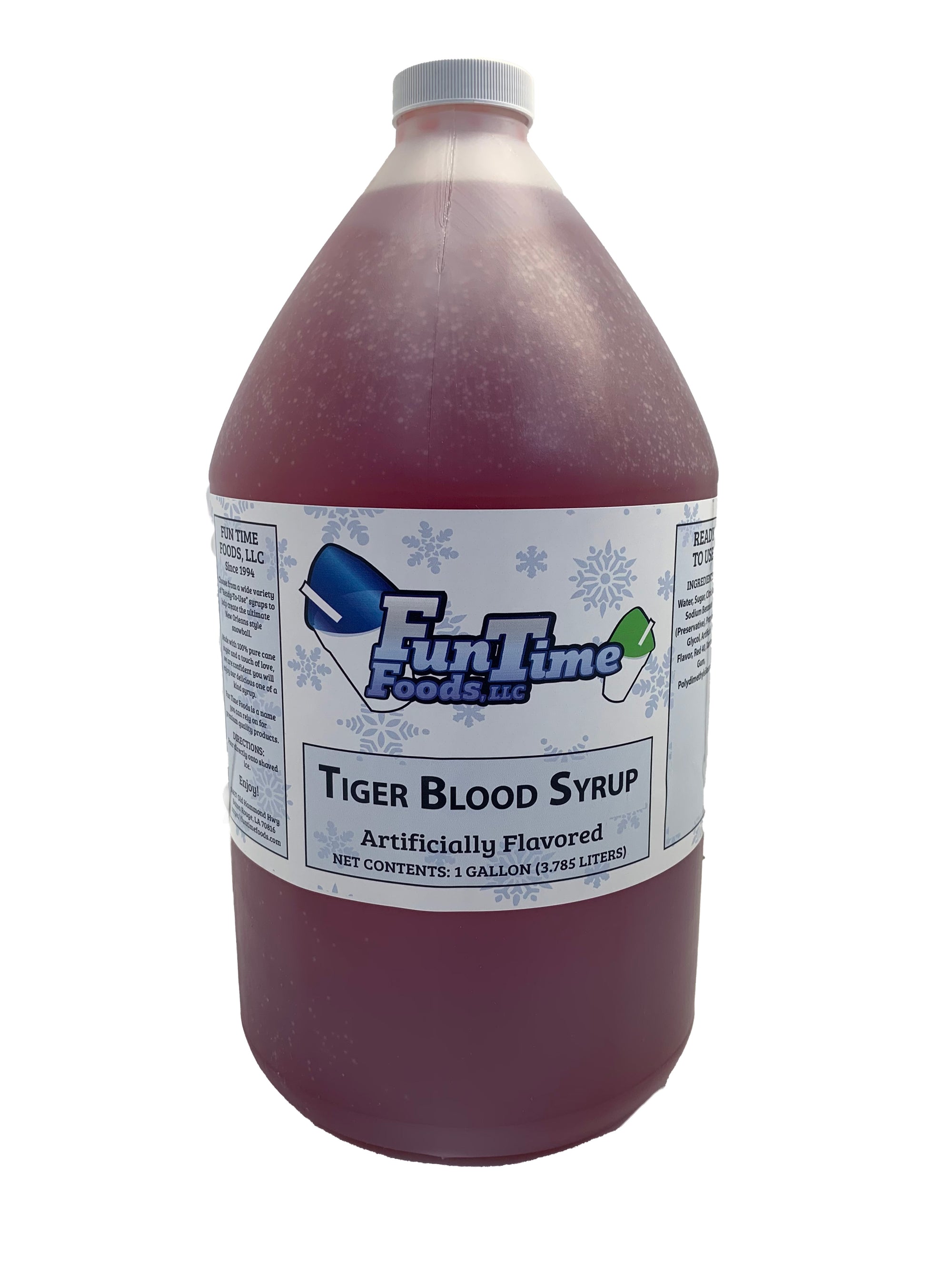 Tiger Blood Snowball Syrup