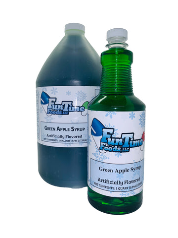 Green Apple Snowball Syrup