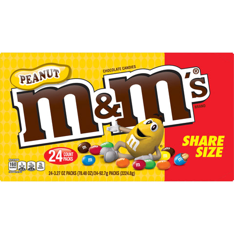 M&M Peanut-King Size 3.27oz