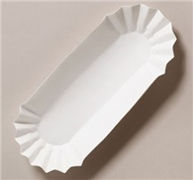 Hot Dog Trays-Hinged/Fluted